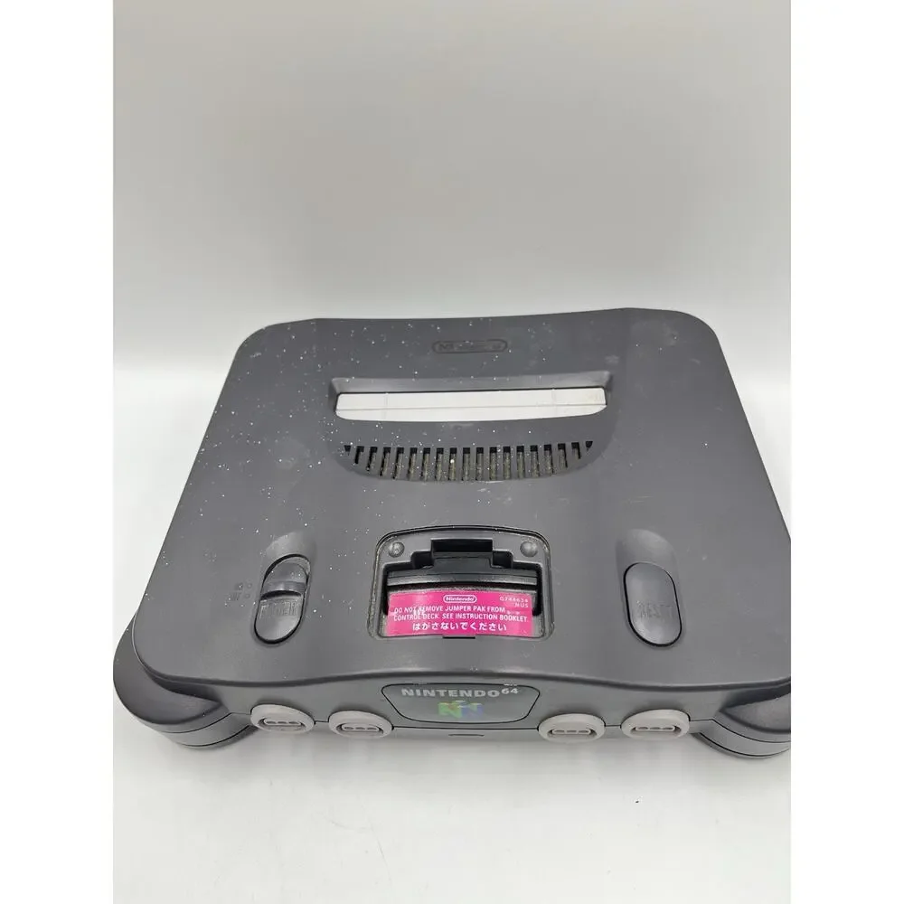 Nintendo 64 Home Console Only Black - TESTED